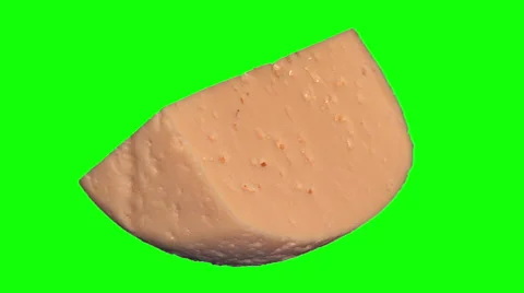 Quarter of a big cheese Stock Footage 47589585