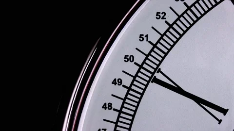 Quarter of a Clock Stock Footage 144468261