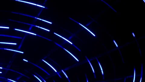 Quarter Segment Galaxy Sail Light Pattern Loop for Background or Screensaver Stock Footage 316220993