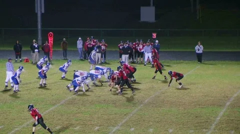 Quarterback Touchdown Pass 動画素材 8664026