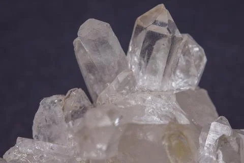 Quartz Crystal Cluster Stock Photos