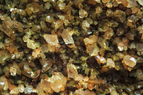 Quartz crystals Stock Photos