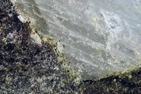 Quartz in rock Stock Photos