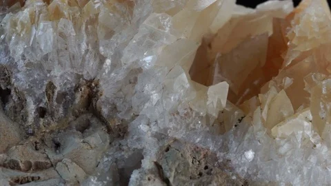 Quartz Turning Macro Detail Stock-Footage 70846586
