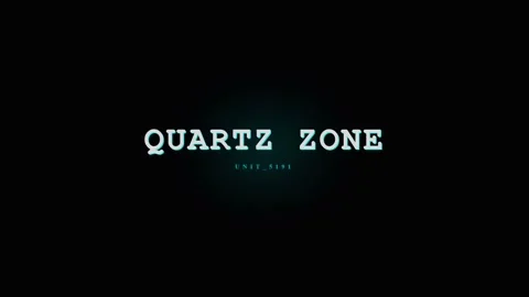 Quartz Zone Text Animation - Futuristic Digital Glitch Effect Stock Footage 331568228