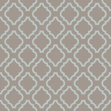 Quatrefoil seamless vector pattern. イラスト素材