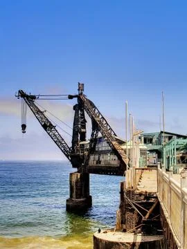 Quay crane Stock Photos