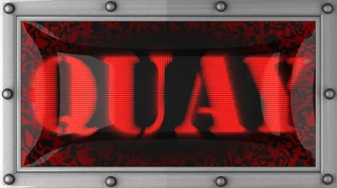 Quay on led 스톡 동영상 8745472