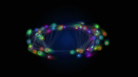 Qubit motion inside a quantum computer Stock Footage 335286318