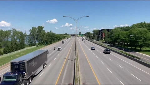 Quebec  autoRoute 132 Stock Footage 137134346