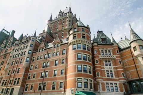 Quebec, Chteau Frontenac Stock Photos
