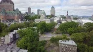 Quebec City Aerial Stock Footage
