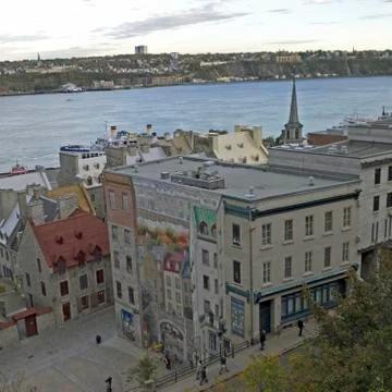 Quebec city Stock Photos