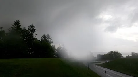 Quebec  Hailstorm Stock Footage 276467651
