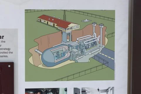 Quebec Missile Alert Facility Stock Photos