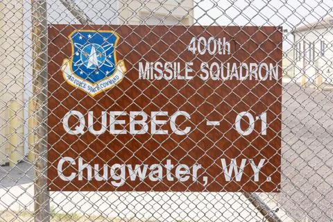 Quebec Missile Alert Facility Foto stock