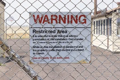 Quebec Missile Alert Facility Stock Photos