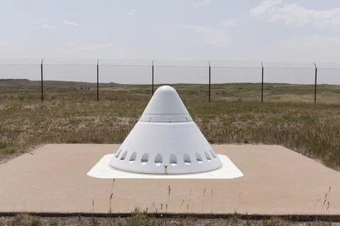 Quebec Missile Alert Facility Stock Photos