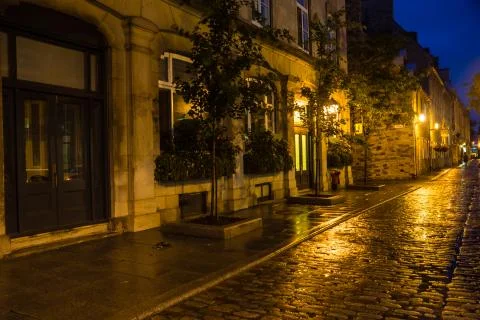 Quebec Nightscape Foto stock