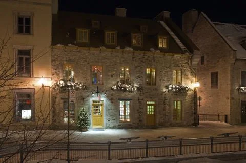 Quebec Old Stock Photos
