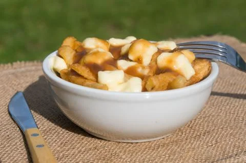 Quebec poutine Stock Photos