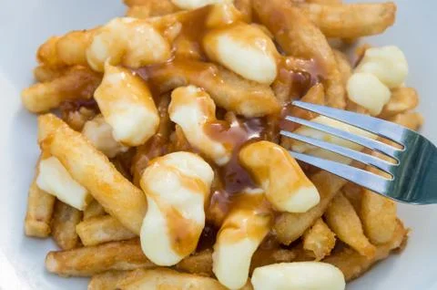 Quebec poutine Stock Photos
