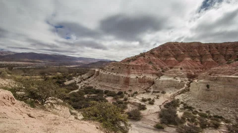 Quebrada De Humahuaca 02 Time Lapse (Jujuy, Argentina) 库存影片 53265624