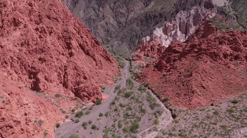 Quebrada de las Señoritas, Uquia, Jujuy, Argentina Stock Footage 342278088