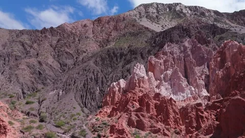 Quebrada de las Señoritas, Uquia, Jujuy, Argentina Stock Footage 342278330