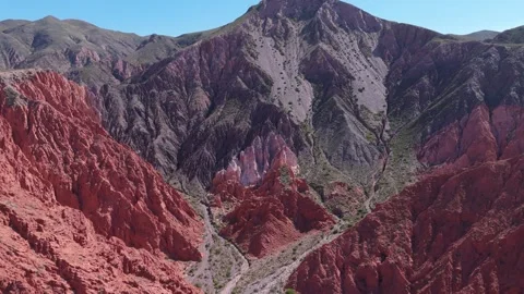 Quebrada de las Señoritas, Uquia, Jujuy, Argentina Stock Footage 342278448