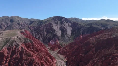 Quebrada de las Señoritas, Uquia, Jujuy, Argentina Stock Footage 342278473