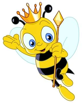 Queen bee Stock Illustration