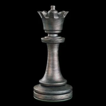 Queen Chess Piece Illustrazione stock