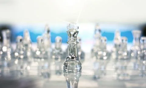 Queen of crytal Stock Photos