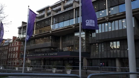The Queen Elizabeth II Centre. Stock Footage 229697208