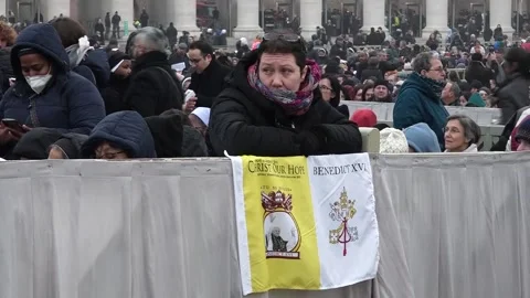 Queen Emeritus Sofia of Spain attends funeral of Benedict XVI, VATIAN CITY, VA - Stock Footage 229269048