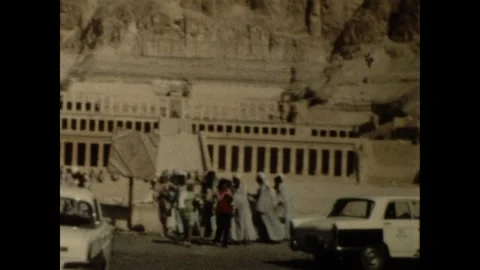 Queen Hashepsuts Temple Stock Footage 252089902