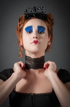 Queen of hearts 스톡 사진