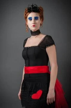 Queen of hearts Stock Photos