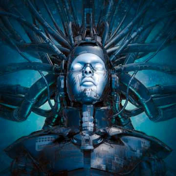 Queen of the hive mind Illustrazione stock