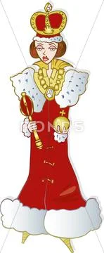 Queen Stock Illustration