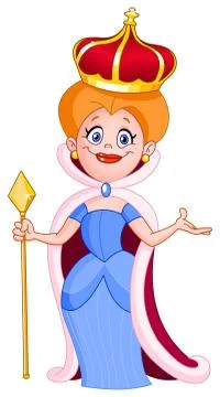 Queen Illustrazione stock