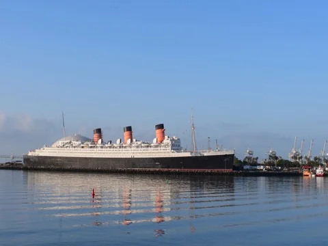 The Queen Mary 스톡 동영상 76835584