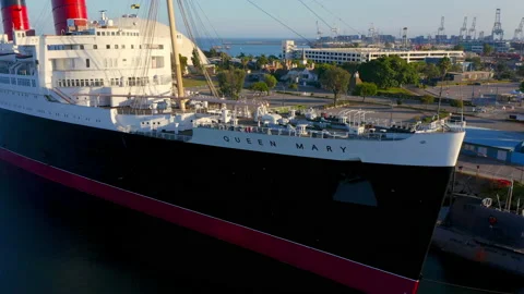 Queen Mary Long Beach 스톡 동영상 163312396