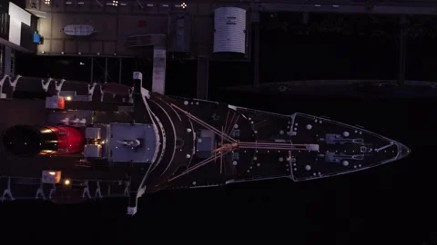 Queen Mary Ship Stock Footage 262581460