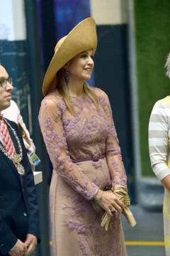 Queen Maxima from the Netherlands Stock Photos