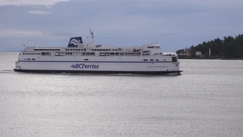 Queen of New Westminster Ferry Stock Footage 112540329