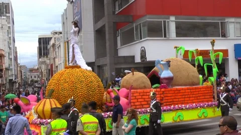Queen of the Patate Float Stock-Footage 73097813