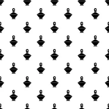 Queen perfume pattern vector seamless Illustrazione stock