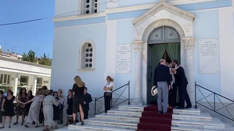 Queen Sofia attends funeral of Prince Michael of Greece and Denmark, ATHENS, GR  Stock Footage 280717362